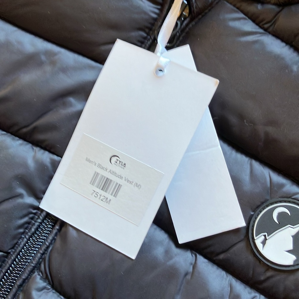 Zyia NWT Men’s Black Attitude Vest, Size M - Picture 3 of 6